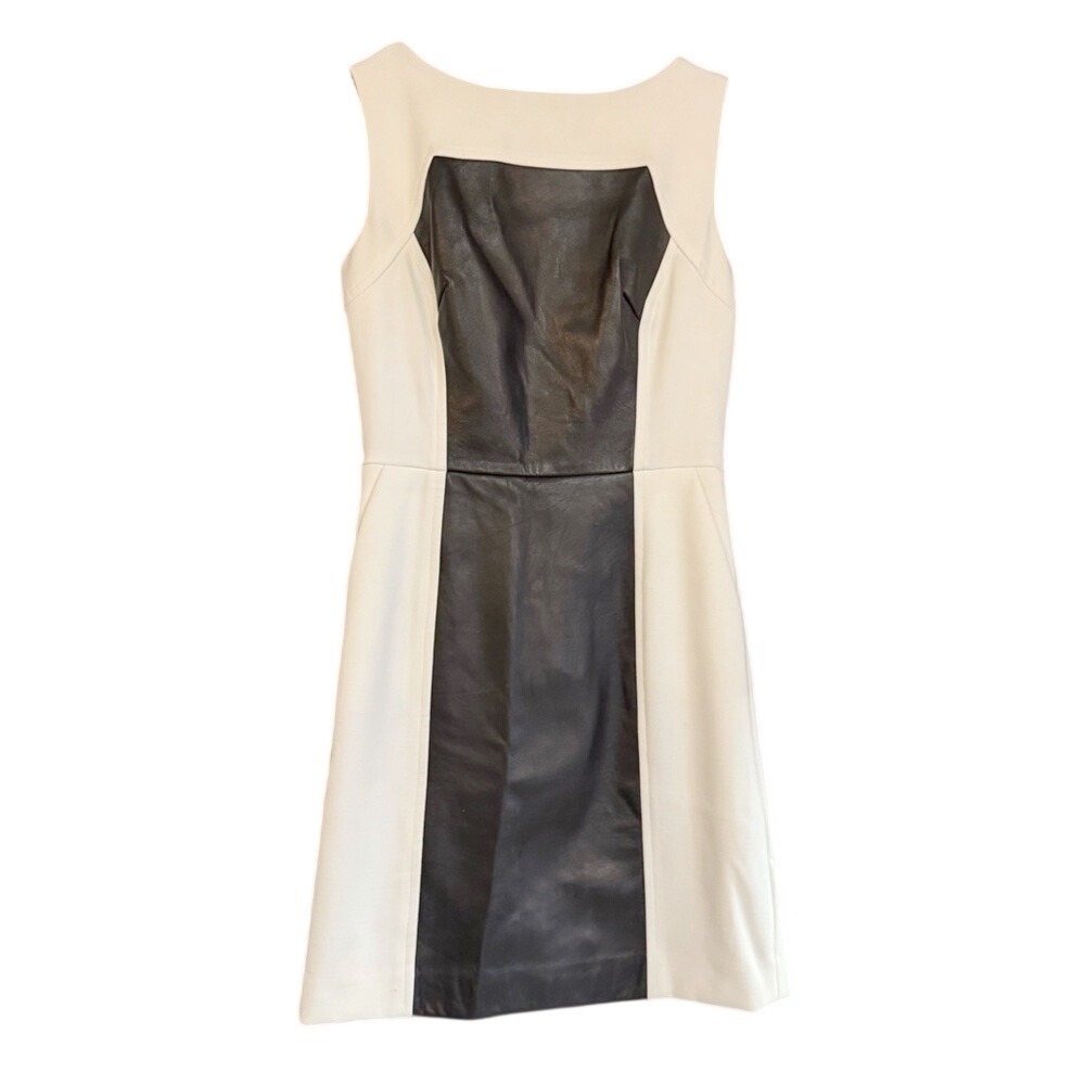 Milly of New York Black and White Mini Dress